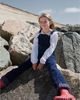 Dotty Dungarees Dotty Dungarees Unisex Navy Corduroy Overalls - 3