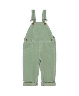 Dotty Dungarees Dotty Dungarees Unisex Sage Corduroy Overalls