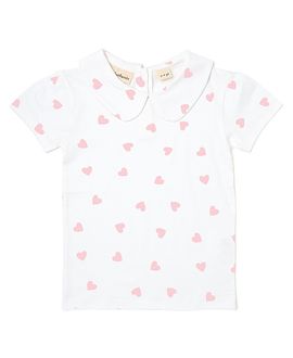 Dotty Dungarees Dotty Dungarees Unisex Short Sleeved Peter Pan T Shirt