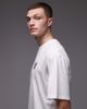 Double A by Wood Wood Double A By Wood Wood 100% cotton liam t-shirt with logo back print in white - 4