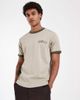 Double A by Wood Wood Double A By Wood Wood 100% cotton parker ringer T-shirt in stone-Neutral - 2