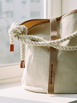 doublequotes Pauline big bag (beige)