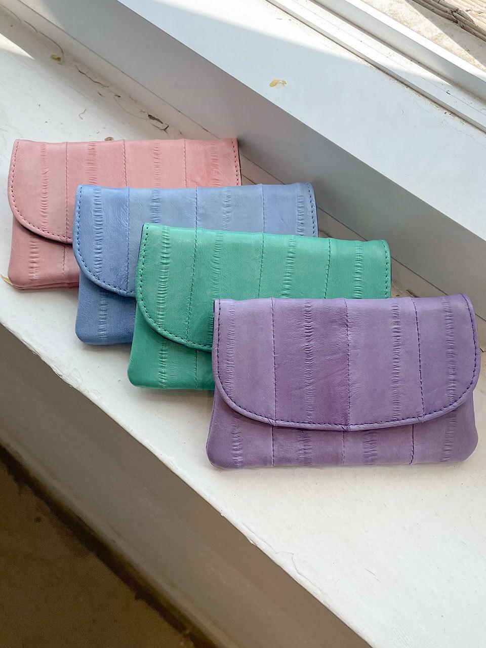 doublequotes Simple card case Pastel 4 colors (simple card wall