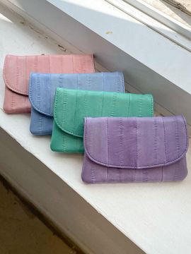 doublequotes Simple card case Pastel 4 colors (simple card wall