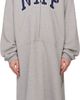 doublet doublet Gray 'Power Nap' Hoodie - 1