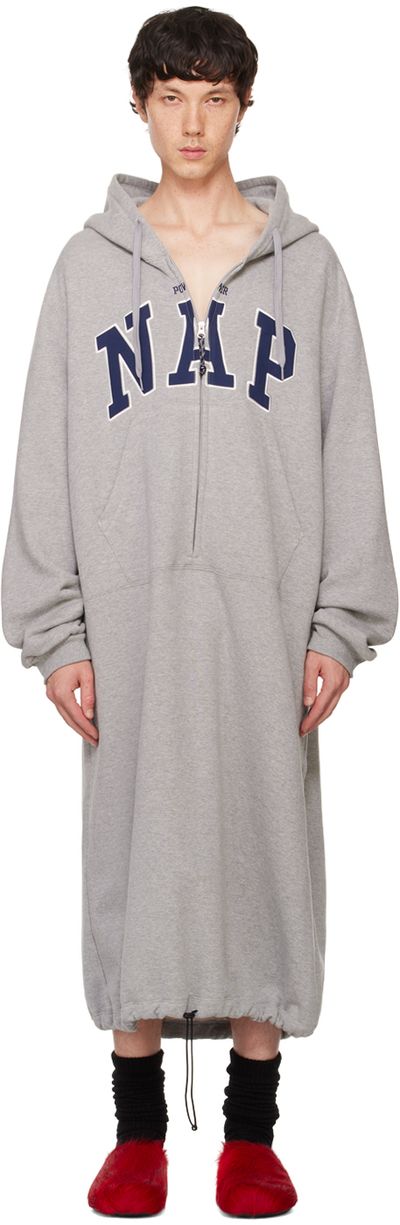 doublet doublet Gray 'Power Nap' Hoodie