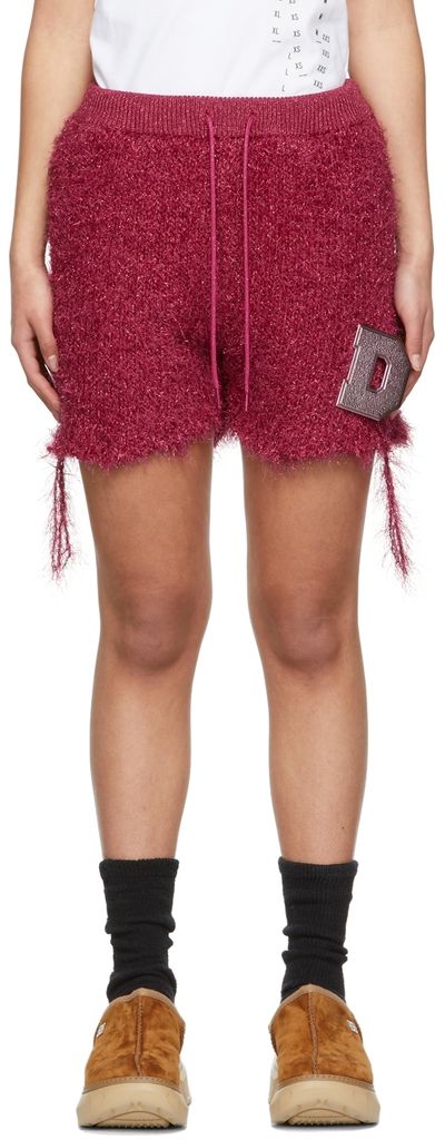 doublet doublet Pink Metal Letter Shorts