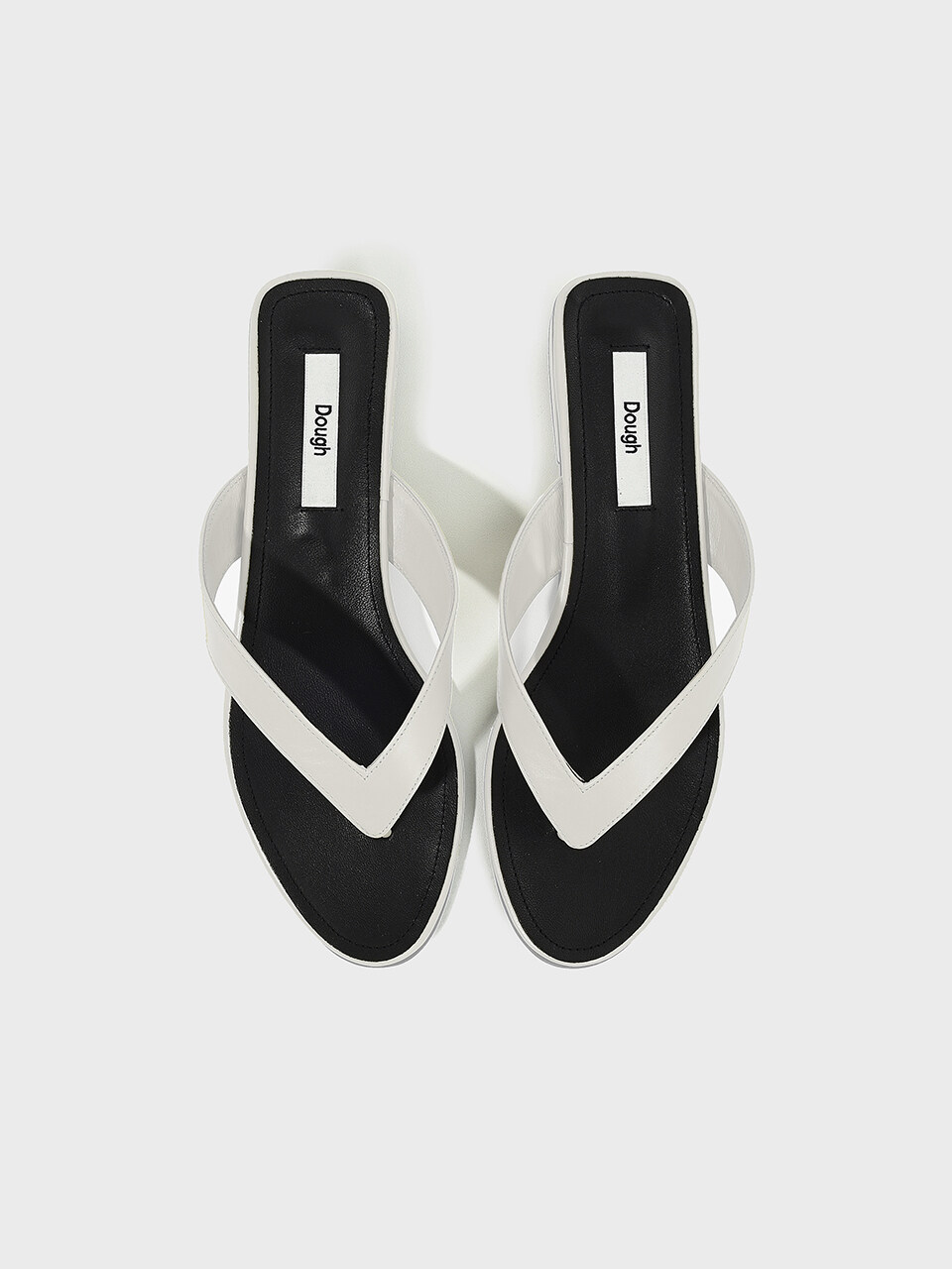 dough Flip-Flop Sandals_White