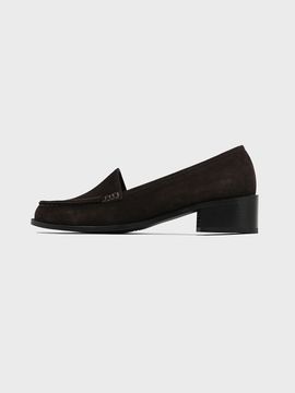 dough Loafer Pumps_Brown (Suede)
