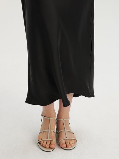 dough Strap Flat Sandals