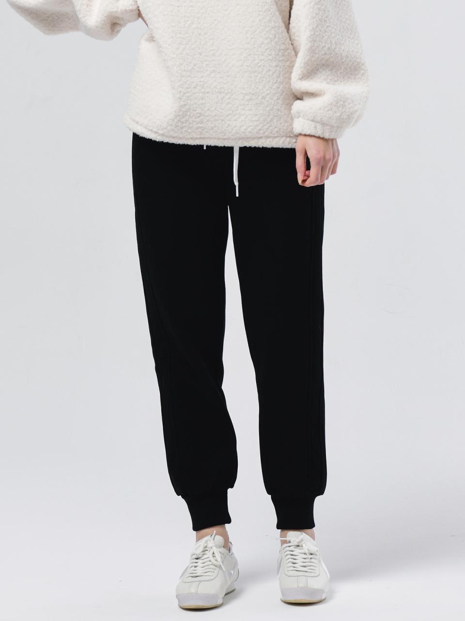 DOYOUKNOWMC 24FW Functional Lining Thermal Black Jogger Pants