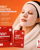 Dr. Botanicals Dr. Botanicals Dr Botanicals Ultra Brightening Facial Mask with Vitamin C and Hyaluronic Acid Pack of 10 for Dryness, Fine Lines & Wrinkles - 2