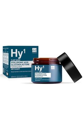DR BOTANICALS DR BOTANICALS Hyaluronic Acid 1% & Gluconolactone Mask 60ml for Dryness, Fine Lines & Wrinkles