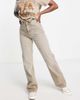 Dr Denim Dr Denim Echo straight leg jeans in brown - 1