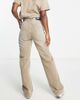 Dr Denim Dr Denim Echo straight leg jeans in brown - 3
