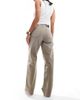 Dr Denim Dr Denim Echo straight leg jeans in brown washed oak used - 2