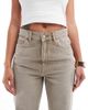 Dr Denim Dr Denim Echo straight leg jeans in brown washed oak used - 4
