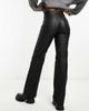 Dr Denim Dr Denim Moxy straight leg jeans in black metal - 2