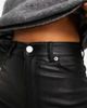 Dr Denim Dr Denim Moxy straight leg jeans in black metal - 3