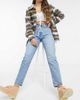Dr Denim Dr Denim Nora sky high mom jeans in light retro-Blues - 1