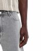 Dr Denim Dr Denim Omar relaxed fit mid waist shorts in ash gray wash - 3