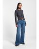 Dr. Denim Dr. Denim Rhue Low Wide Jeans - 1