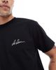Dr Denim Dr Denim short sleeve crew neck T-shirt in black - 3