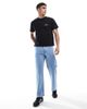 Dr Denim Dr Denim short sleeve crew neck T-shirt in black - 4
