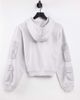 Dr Denim Dr Denim utility hoodie with pockets in gray - 2