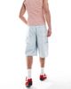 Dr Denim Dr Denim Vali Worker baggy fit denim jorts in superlight retro wash-Blue - 2