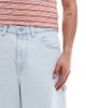 Dr Denim Dr Denim Vali Worker baggy fit denim jorts in superlight retro wash-Blue - 3