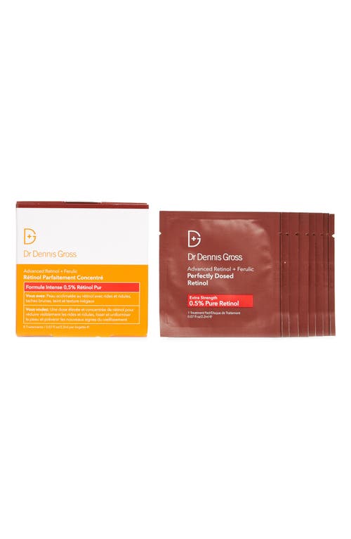 Dr. Dennis Gross Skincare Dr. Dennis Gross Skincare Advanced Retinol + Ferulic Perfectly Dosed Extra Strength 0.5% Treatment Pads 
