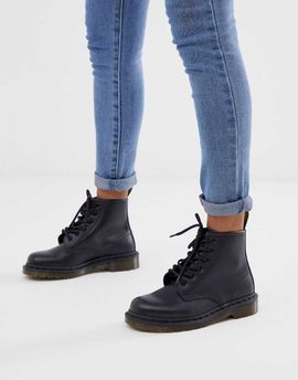 Dr Martens Dr Martens 101 6 Eye Boots-Black