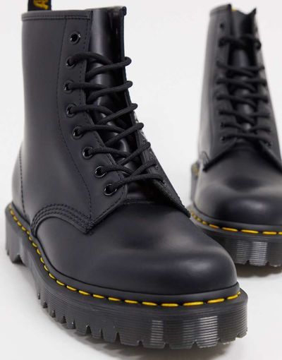 Dr Martens Dr Martens 1460 Bex 8 Eye Boots in Black Smooth