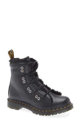 Dr. Martens Dr. Martens 1460 Faux Fur Trim Ghillie Boot