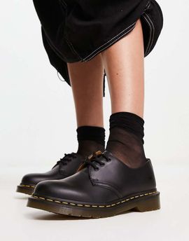 Dr Martens Dr Martens 1461 3-eye gibson flat shoes in black