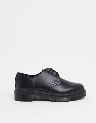 Dr Martens Dr Martens 1461 flat shoes in black mono