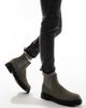 Dr Martens Dr Martens 2976 chelsea boots in nickel gray nubuck leather - 4