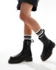 Dr Martens Dr Martens Amaayah Low Pull On Boots in Black Leather - 1