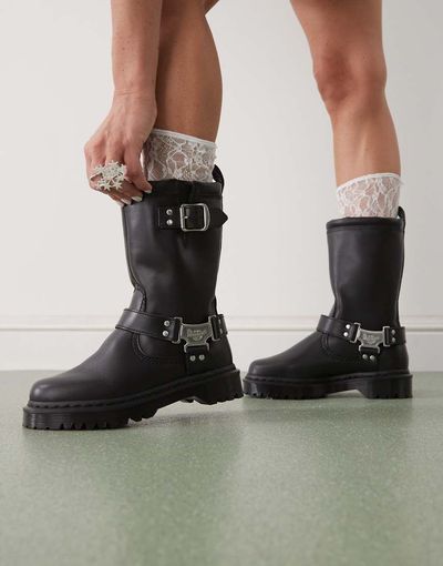 Dr Martens Dr Martens Anistone Hi boots in black