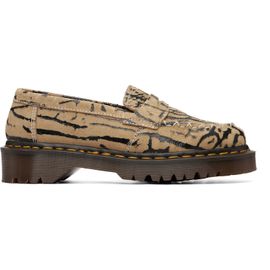 Dr. Martens Dr. Martens Beige Delapre Suede Loafers