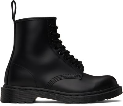 Dr. Martens Dr. Martens Black 1460 Mono Smooth Leather Boots