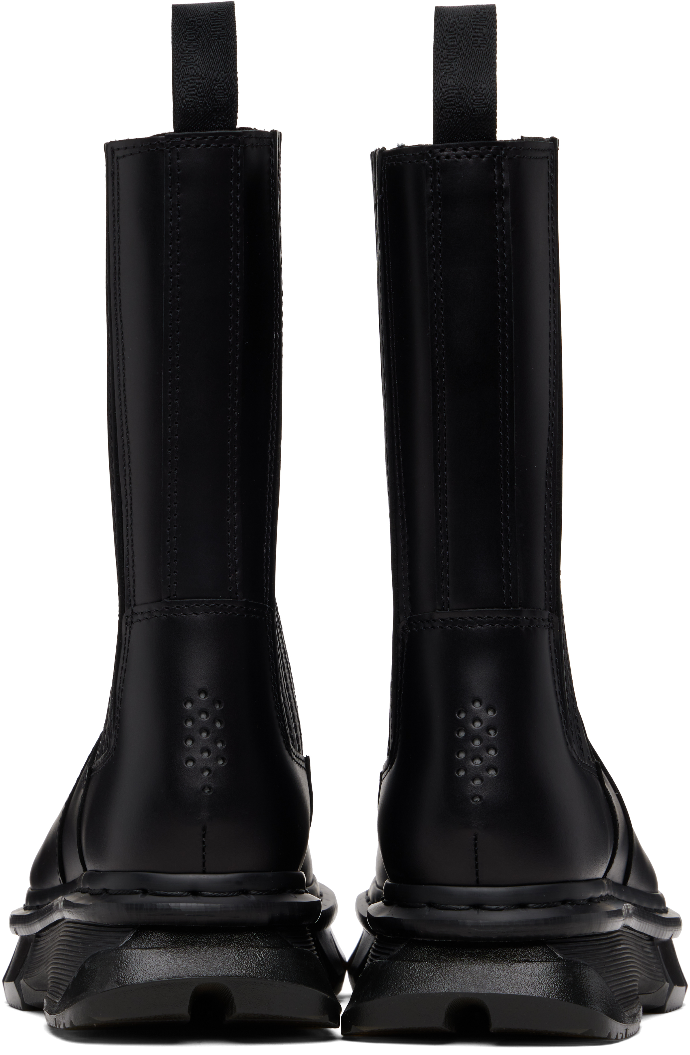 Dr. Martens - Black 14XX Qubist Chelsea Boots