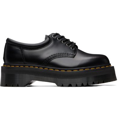 Dr. Martens Dr. Martens Black 8053 Quad Smooth Leather Platform Derbys