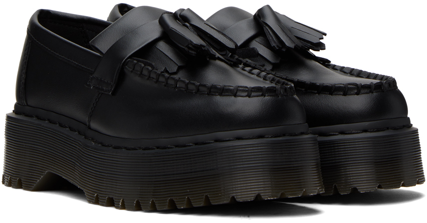 Dr. Martens - Black Adrian Quad Mono Loafers