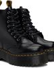 Dr. Martens Dr. Martens Black Jadon Boot Smooth Leather Platform Boots - 4