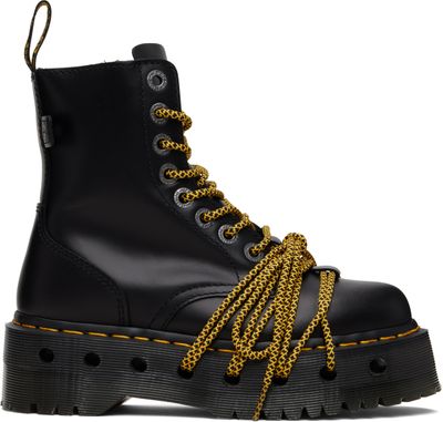Dr. Martens Dr. Martens Black Jadon XL Leather Platform Boots