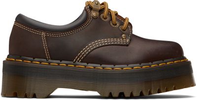 Dr. Martens Dr. Martens Brown 8053 Arc Leather Platform Casual Derbys