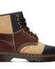 Dr. Martens Dr. Martens Brown & Beige 1460 Patchwork 8 Eye Lace Up Boots - 1