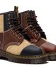 Dr. Martens Dr. Martens Brown & Beige 1460 Patchwork 8 Eye Lace Up Boots - 4